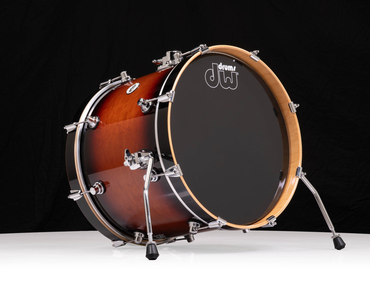 DW Design Series 14x18 Bass Drum - Tobacco Burst