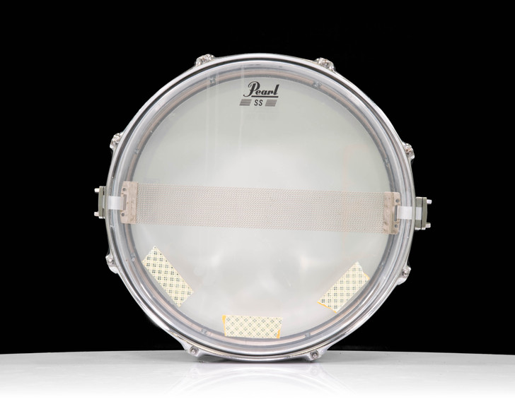 Pearl Mirror Chrome Steel Shell Snare Drum 14"