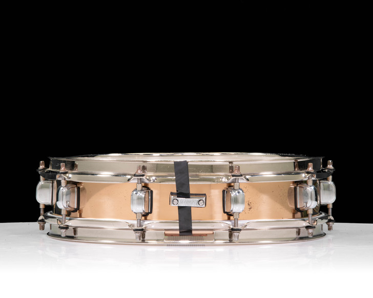 Used TAMA Brass Piccolo Snare Drum, 14×3.25 Brass Shell