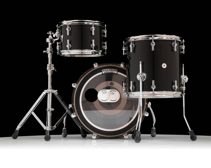 Used Sonor SQ2 Beech Piano Black 3PC Shell Pack 12/14/20