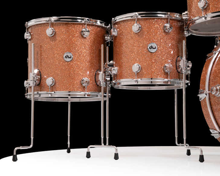 DW Collector's 7pc Maple Mahogany Shell Pack - Champagne Glass