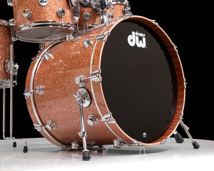 DW Collector's 7pc Maple Mahogany Shell Pack - Champagne Glass
