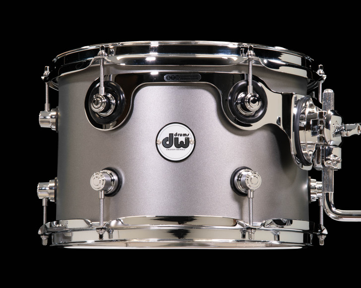 DW Design Series 3pc Drum Set - Titanium Stain - Tom View