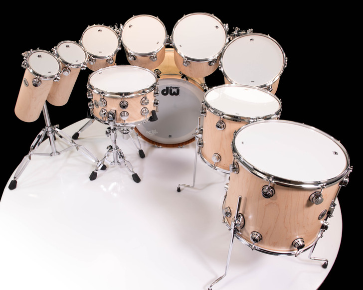 DW Collector's Series 10pc Maple Mahogany Shell Pack - Natural