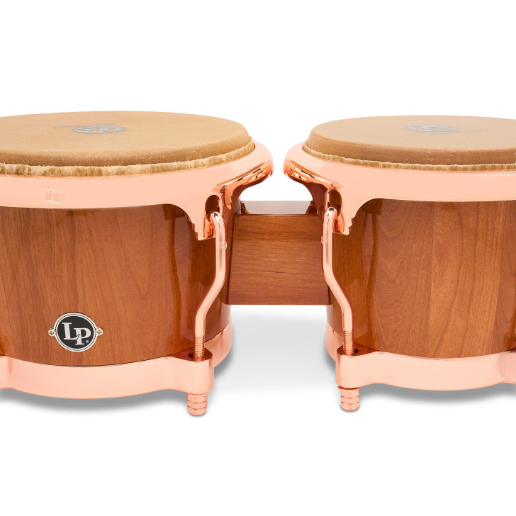 LP Limited Edition Cherry Bongo Set -  w/Copper Hardware