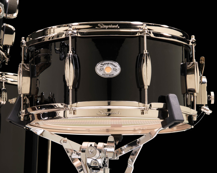 Slingerland 5PC Studio King, 10/12/16/22/14SD, Del Norte Black, Nickel HW