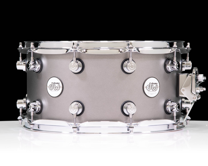 DW Design Series Snare 7x14 Titanium Satin Limited Edition