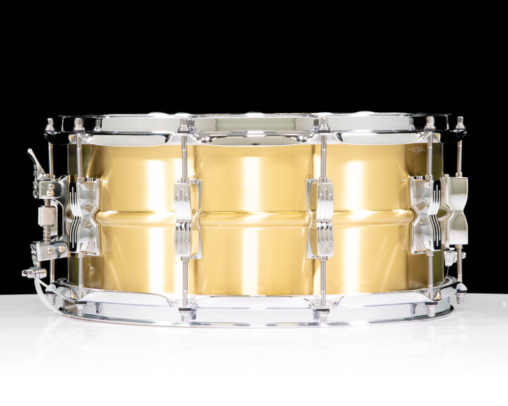 Ludwig 6.5x14 Acrolite Brass Snare Brushed New P86C