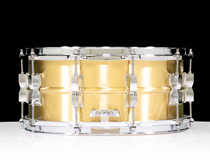 Ludwig 6.5x14 Acrolite Brass Snare Brushed New P86C