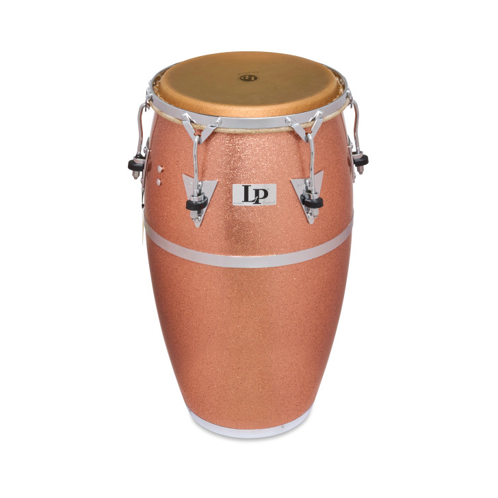 LP Martin Cohen Traditional Fiberglass Tumba 12 1/2" Champagne Sparkle top View