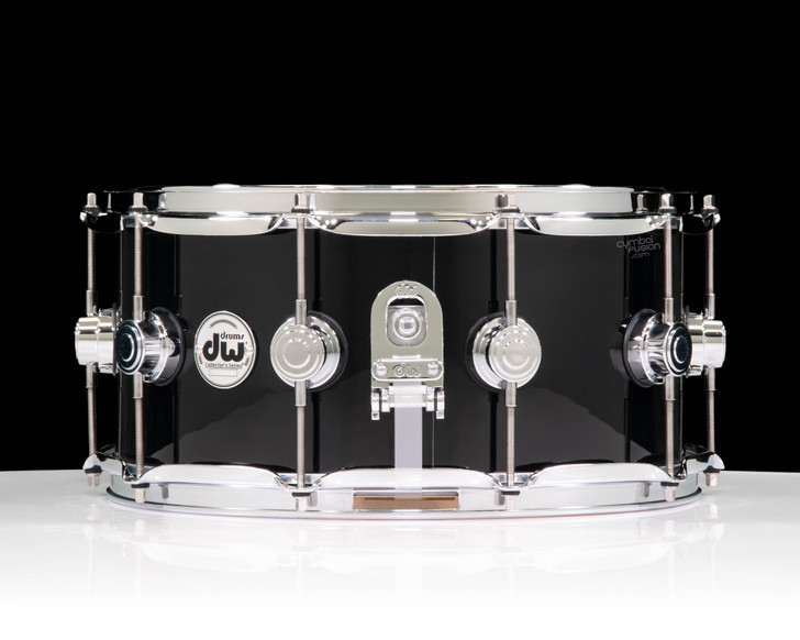 DW Collector's 6.5x14 SSC Maple Snare - Gloss Black