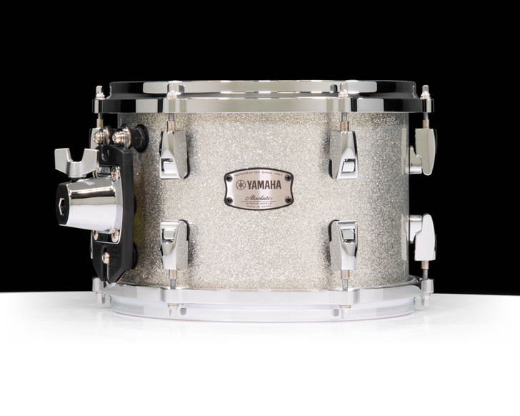 Yamaha Absolute Hybrid Maple 10x7 Tom - Silver Sparkle