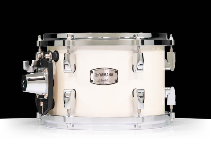 Yamaha Absolute Hybrid Maple 10x7 Tom - Polar White