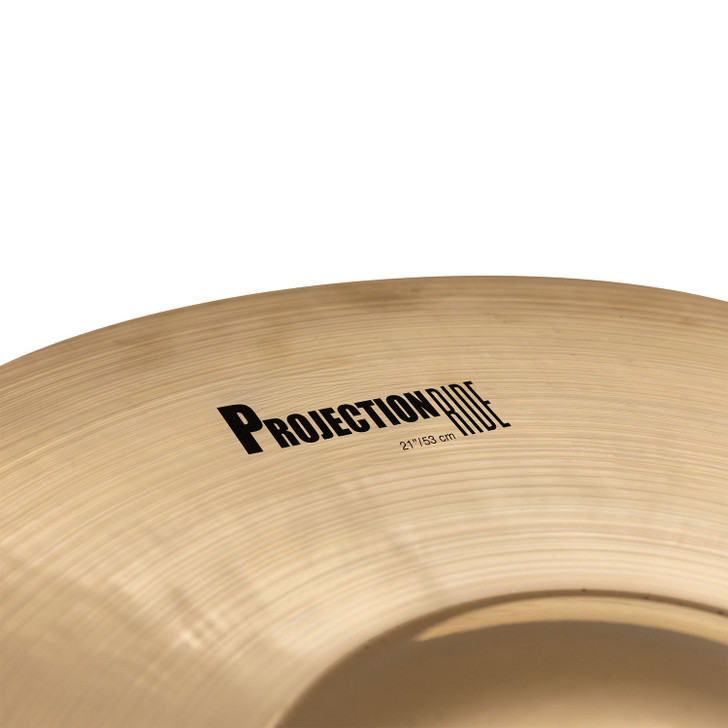 Zildjian K Custom Projection Ride 21" close up