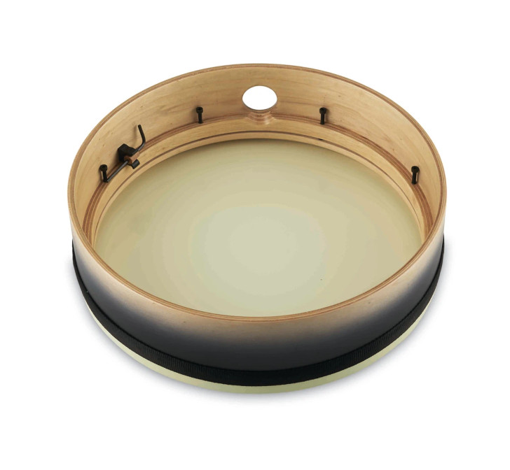 LP Tunable Tar Frame Drum – 14” x 4”. Back View