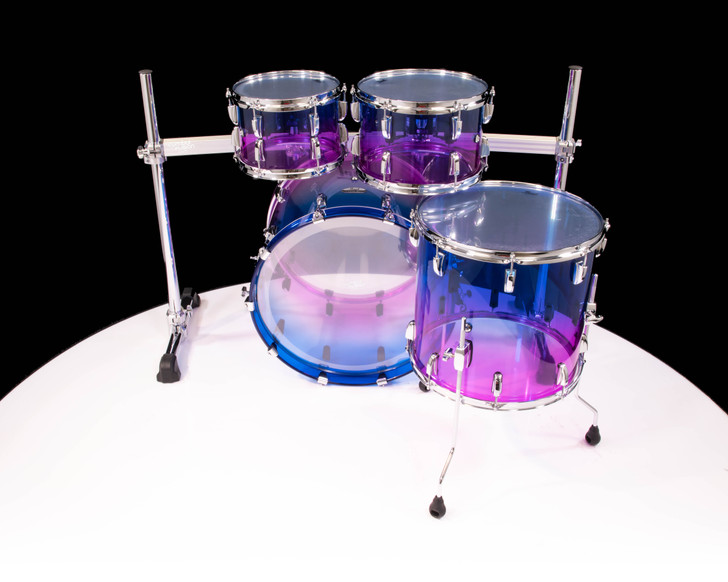 Pearl Crystal Beat 4-Piece Shell Pack – Cotton Candy (10/12/16/22) top view
