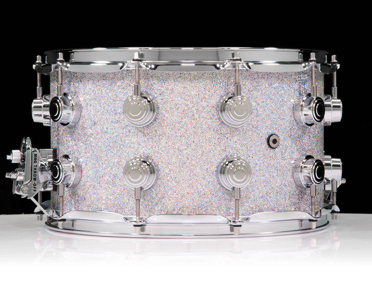 DW Collector's SonicPly 8x14 Snare - Diamond Nebula with Chrome
