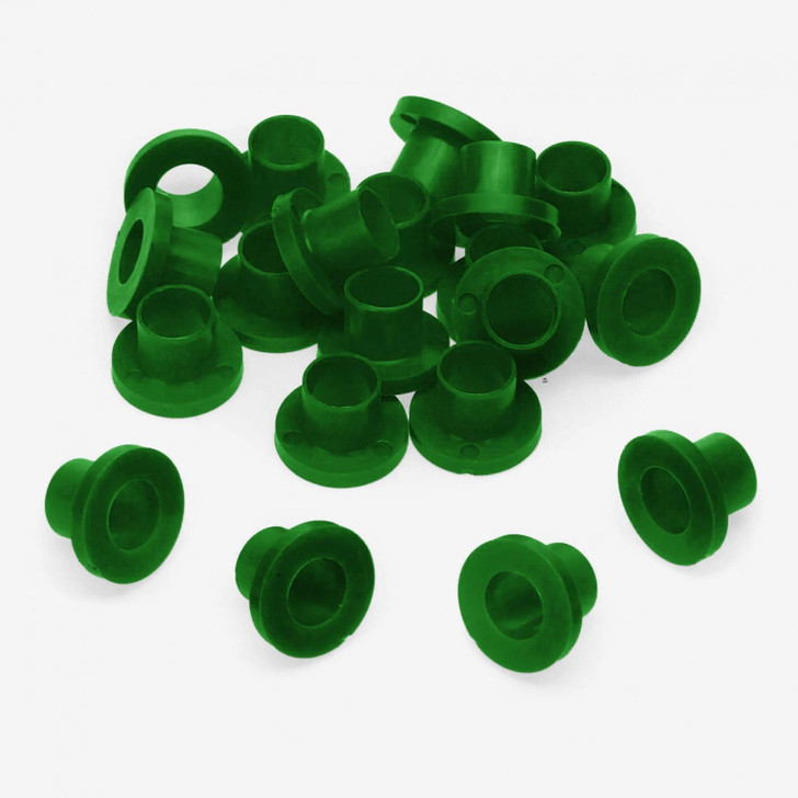 DANMAR 20 Pack Nylon Tension Rod Washers - Green