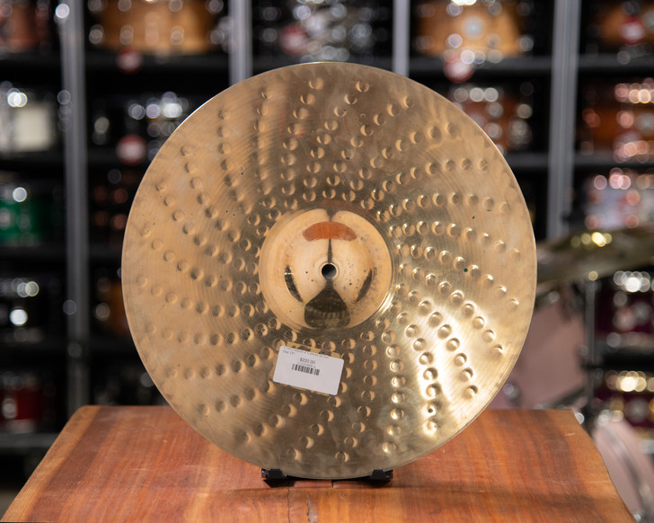 Used Zildjian Z Custom Hi Hat Pair 14" back view
