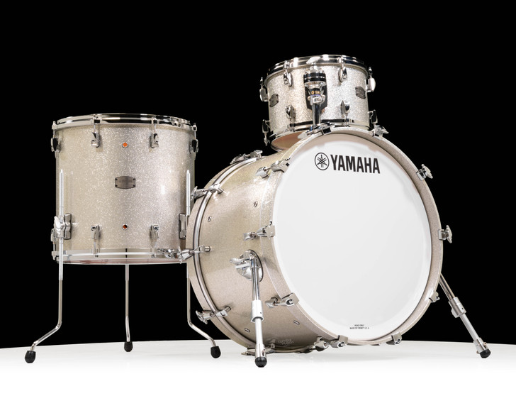 Yamaha Absolute Hybrid Maple 3pc Silver Sparkle