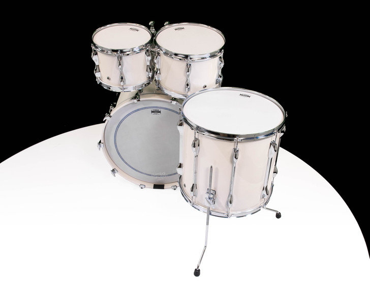 Yamaha Recording Custom 4pc Shell Pack Polar White top view