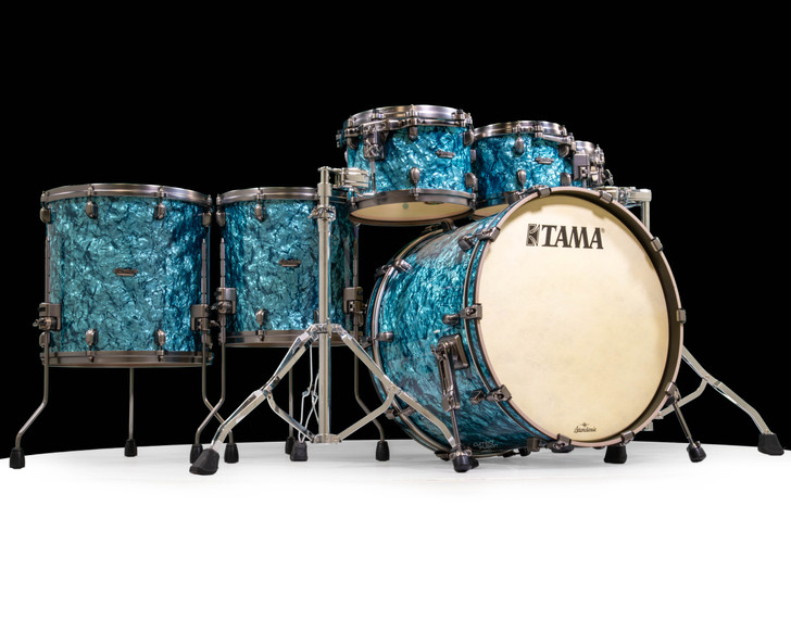 Tama Starclassic Walnut/Birch 6pc Shell Pack – Turquoise Pearl (8/10/12/14/16/22)