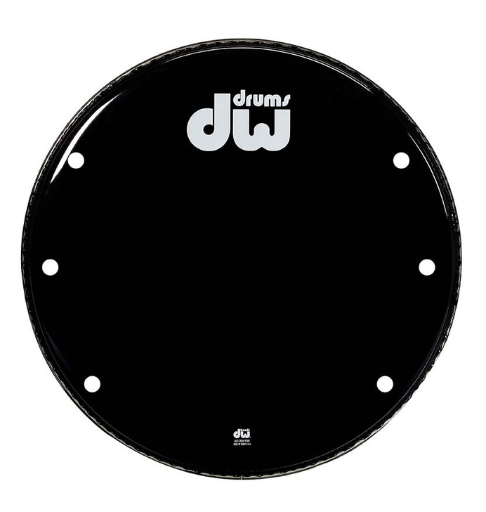 DW 26" Gloss Black Bass Drum Head