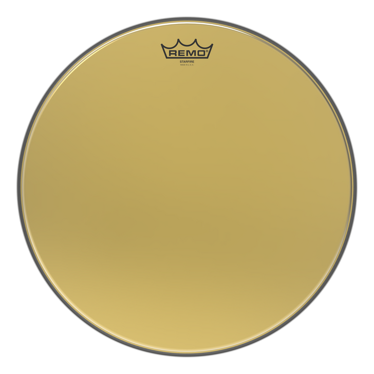 Remo Ambassador Starfire Drumhead - Gold, 16"