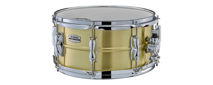 Used Yamaha Recording Custom Snare Metal Drum Shell Size:13x6.5, Shell Material:Brass product image 3