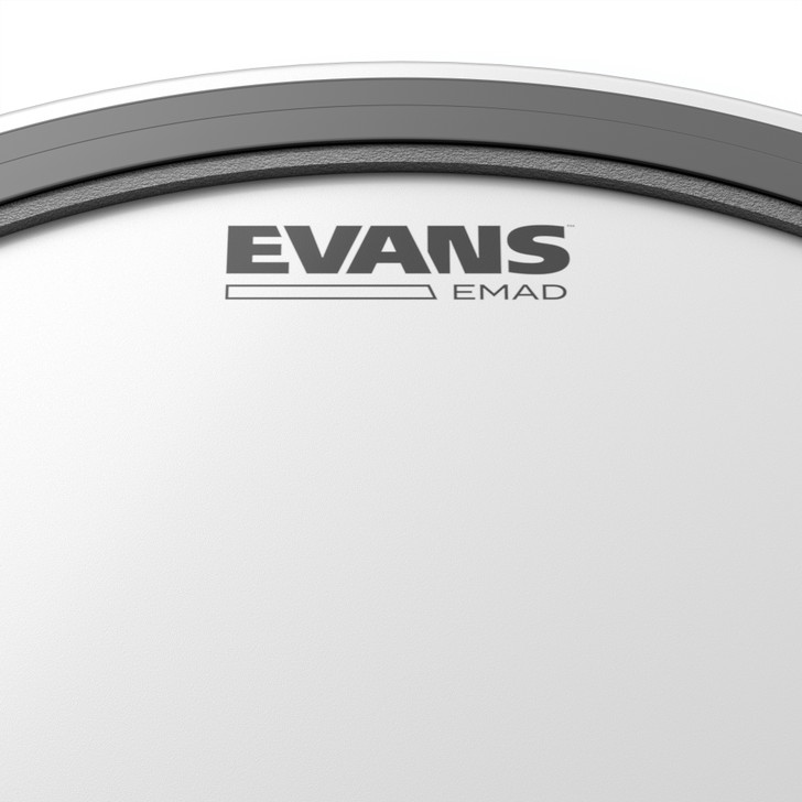 Evans EMAD Coated White Bass Drum Head, 20 Inch product image
