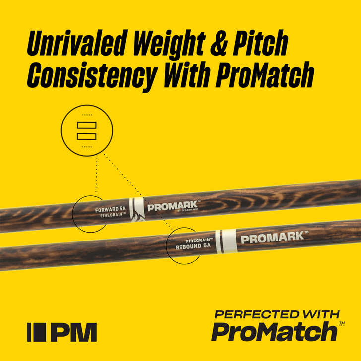 Promark Larnell Lewis FireGrain Signature Drumstick product image