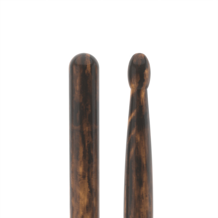 Promark Classic Forward 747 FireGrain Hickory Drumstick, Oval Wood Tip product image