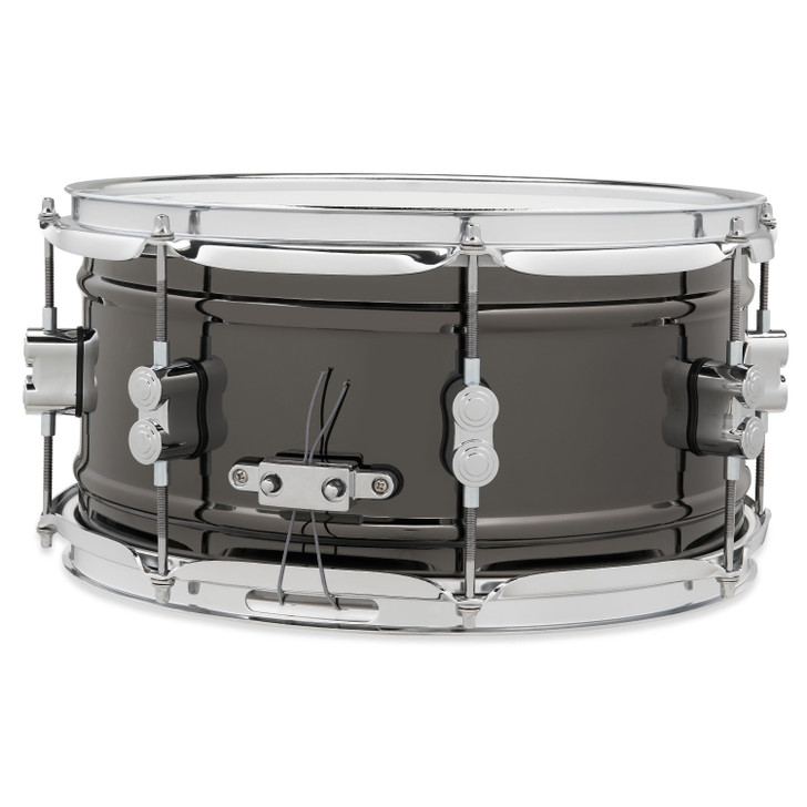 PDP Concept Series Metal Snare, 6.5x13, Black Nickel Over Steel w/Chrome Hardware product image 4