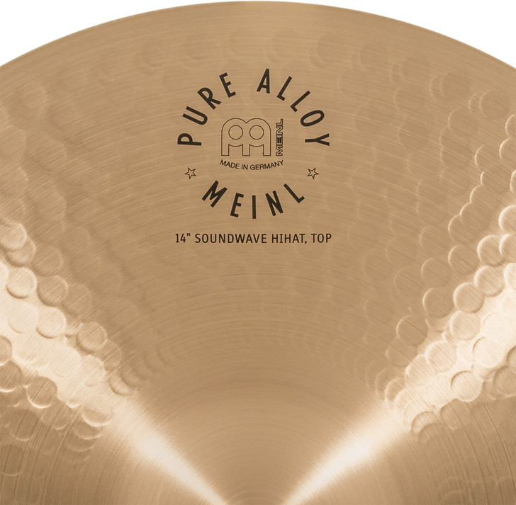 Meinl Cymbals Pure Alloy Soundwave Hihat - 14" product image