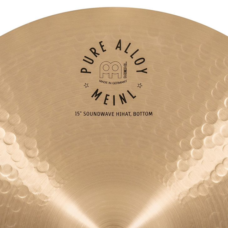 Meinl Cymbals Pure Alloy Soundwave Hihat - 15" product image