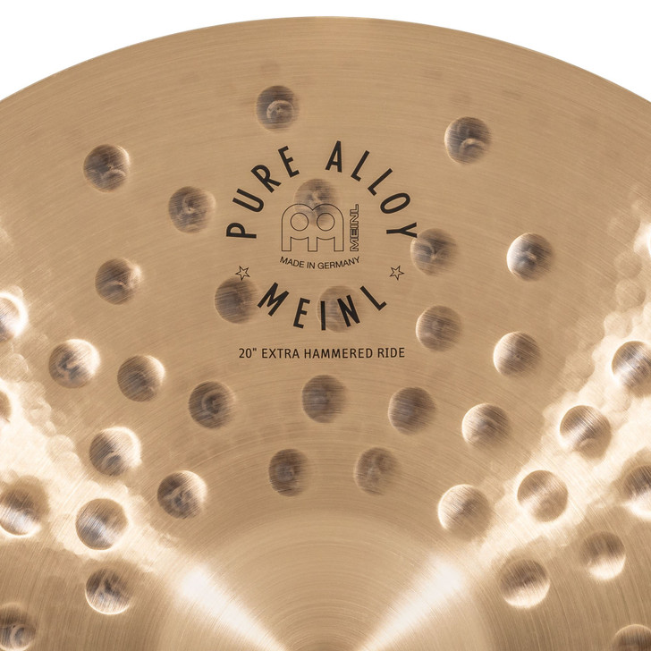 Meinl Cymbals Pure Alloy Extra Hammered Ride - 20" product image