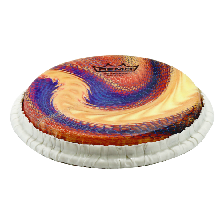 Remo Tucked Skyndeep Bongo Drumhead - Serpentine Day Graphic, 7.15"