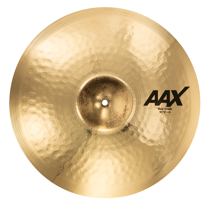 Sabian 18" Thin Crash AAX Brilliant Finish