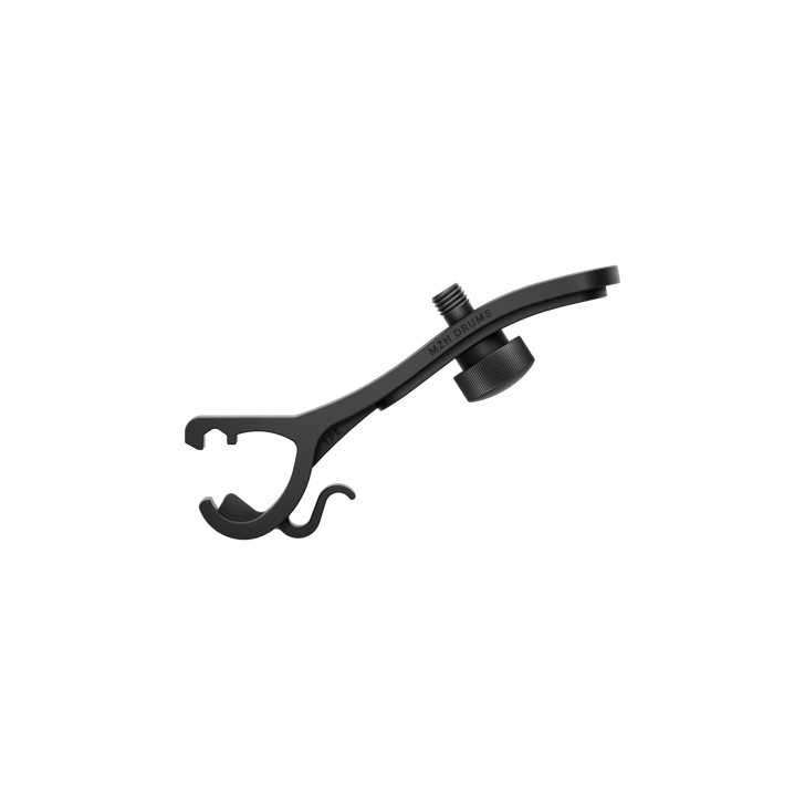 Sennheiser MD 421 Kompakt with MZH Drum Microphone Clip image 4
