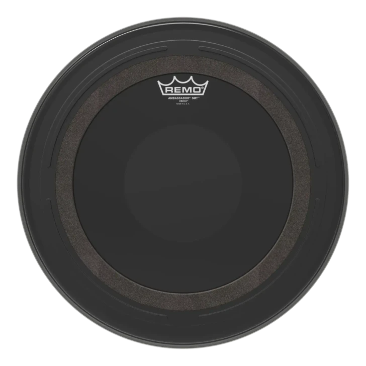 Remo Ambassador SMT Ebony Tom Drumhead, 16"