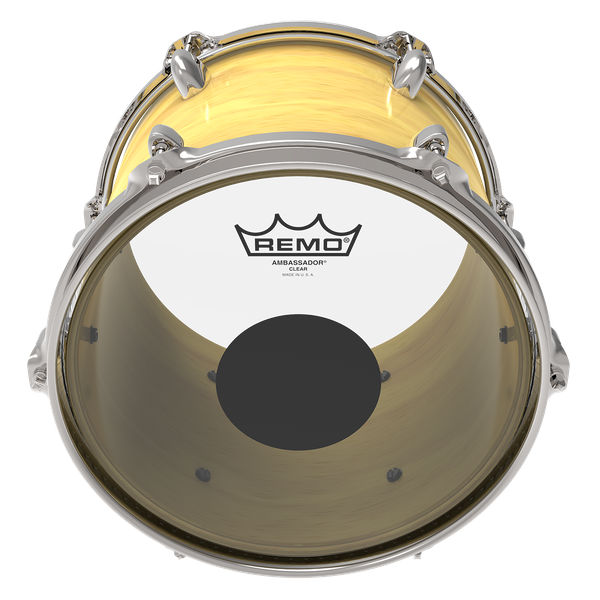 Remo Controlled Sound Clear Black Dot Drumhead, 15" product image