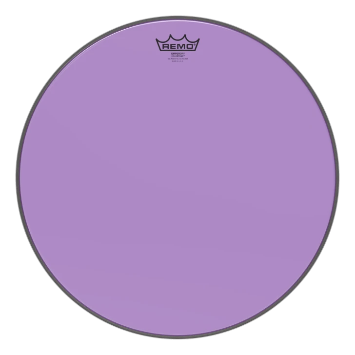 Remo Ambassador Colortone Purple Drumhead, 18"