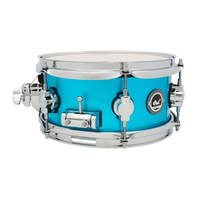 DWe Side Snare Bundle, Laser Blue Metallic Lacquer, 5x10" product image