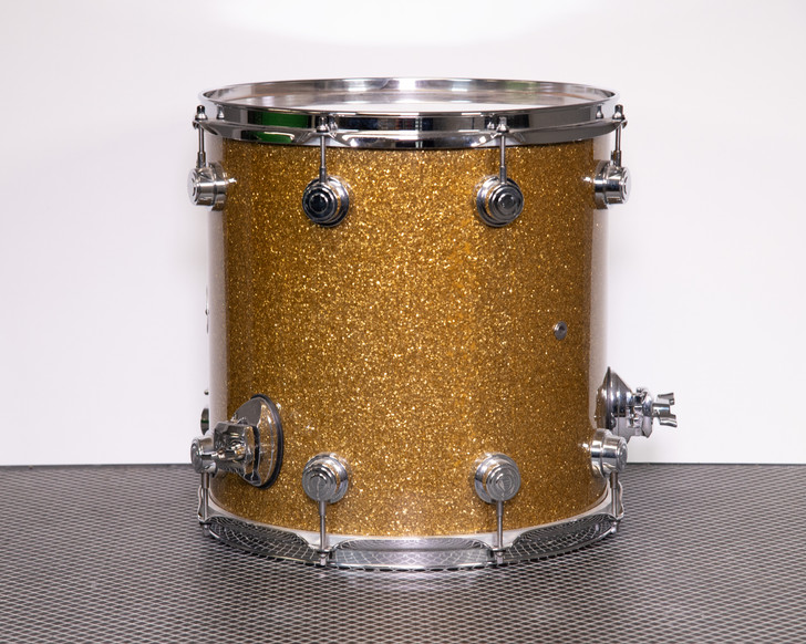 Used DW Collector's Series Gold Glass 14" Floor Tom