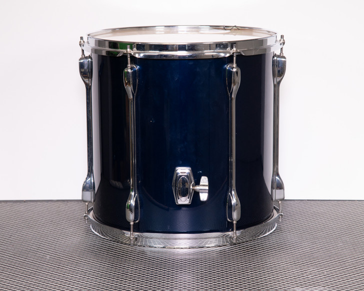 Used Tama Rockstar 14" x 14" Floor Tom - Navy Blue