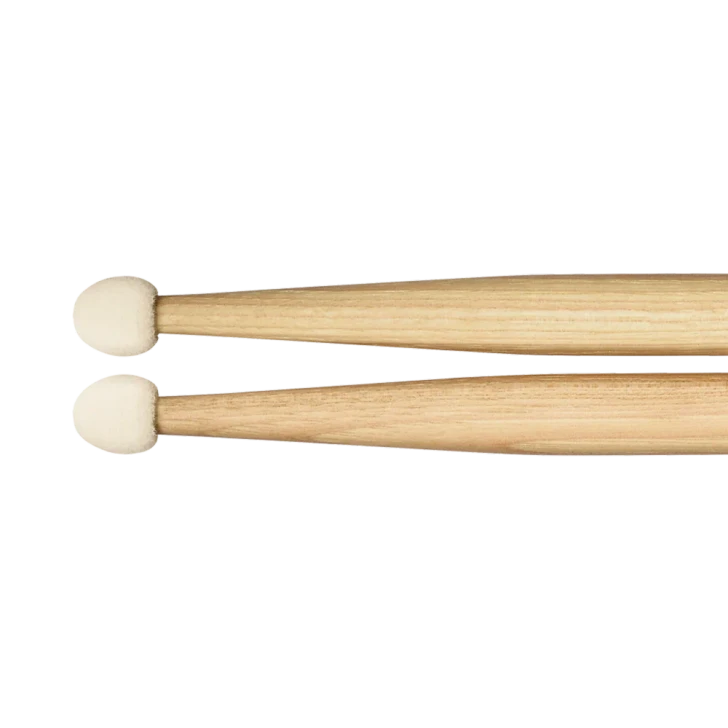 Meinl Felt Tip Percussion Mallets - Hickory, Pair