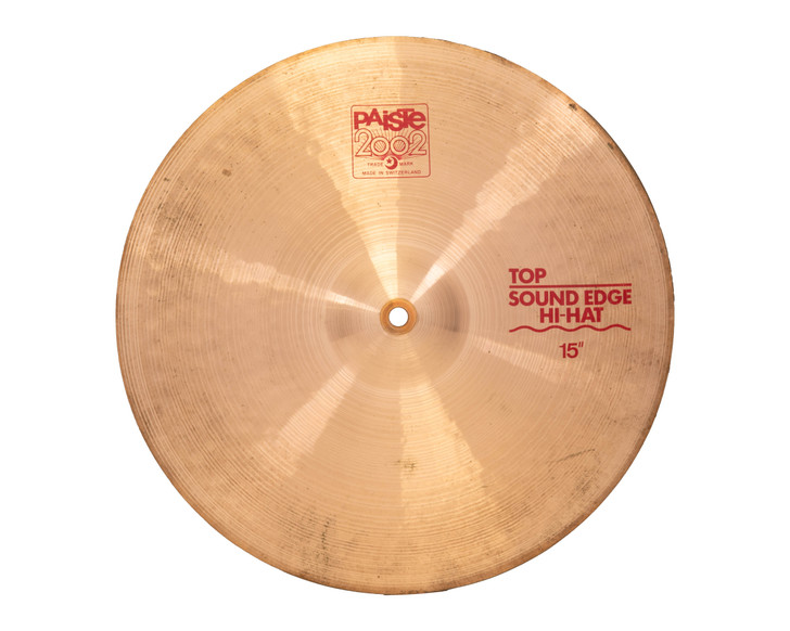 Used Paiste 15" Sound Edge Hi-Hat Top Cymbal