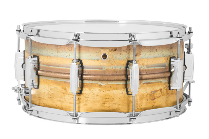 Ludwig 6.5X14 Raw Brass Snare product image