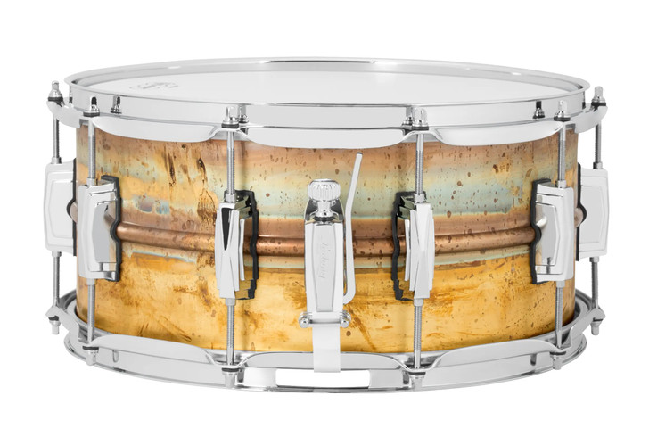 Ludwig 6.5X14 Raw Brass Snare product image
