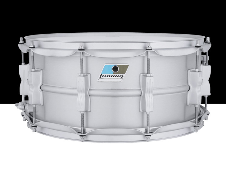 Ludwig 6.5X14 Satin Chrome Acrolite Classic Snare Drum 10 Lug Limited